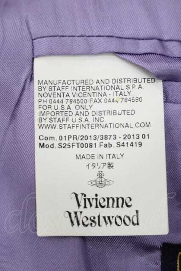 画像6: ヴィヴィアンウエストウッド MAN 中古 / /スリムフィットチェックテーラード 48 グレー  I-26-02-28-014-jc-HD-ZI (6)