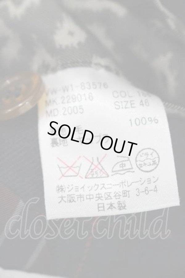 画像6: ヴィヴィアンウエストウッド MAN 中古 / /タータンチェックジャケット 46 グリーンチェック  I-26-02-28-015-jc-HD-ZH (6)