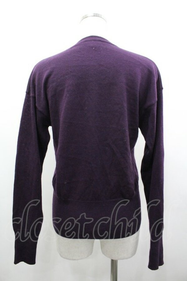 画像2: ヴィヴィアンウエストウッド 中古 / カラーオーブ刺繍ニットカーディガン M  I-26-03-29-021-to-HD-ZI (2)