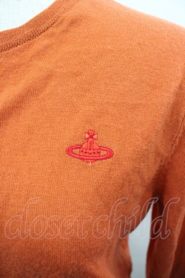 画像3: ヴィヴィアンウエストウッド 中古 / 単色オーブ刺繍 ニットカーディガン 3  I-26-03-29-024-to-HD-ZI (3)