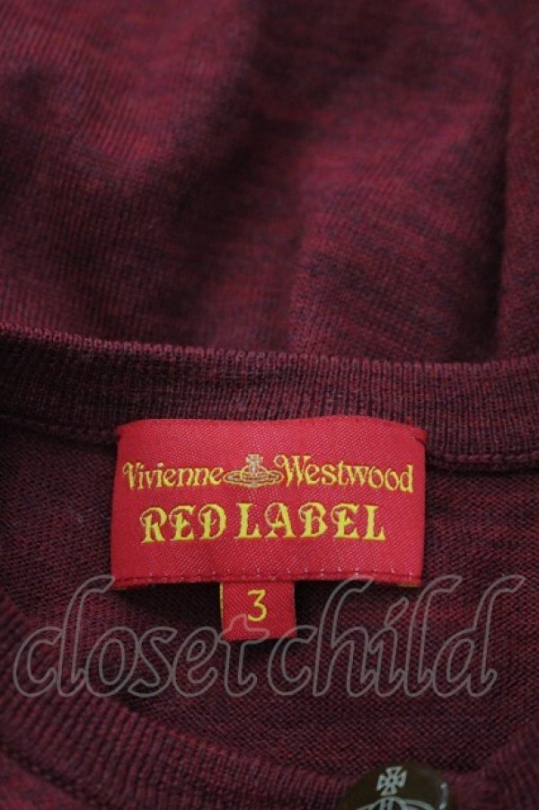 画像5: ヴィヴィアンウエストウッド 中古 / 単色オーブ刺繍 ニットカーディガン 3  I-26-03-29-026-to-HD-ZI (5)