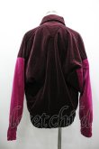 画像2: ヴィヴィアンウエストウッド 中古 / 貫八別珍ハートブルゾン O/S ボルドー  I-26-03-29-028-jc-HD-ZI (2)