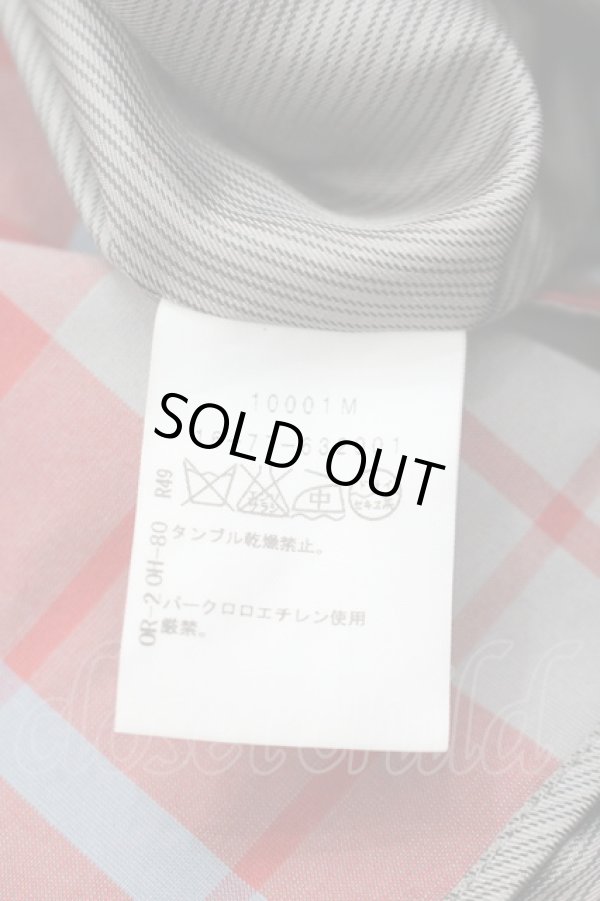 画像5: ヴィヴィアンウエストウッド 中古 / CHOICEチェックコート 2 赤Ｘサックス  I-26-03-29-030-co-HD-ZI (5)