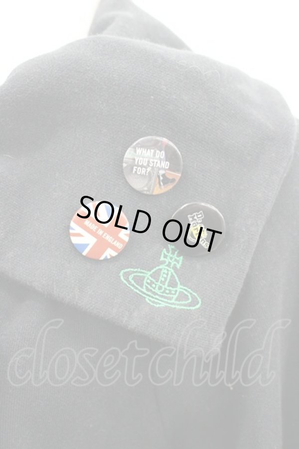 画像4: ヴィヴィアンウエストウッド 中古 / CHOICEスウェットジャケット 3 黒  I-26-03-29-031-jc-HD-ZI (4)