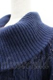 画像3: ヴィヴィアンウエストウッド 中古 / 刺繍ニットジャケット 2 ネイビー  I-26-03-29-033-jc-HD-ZI (3)