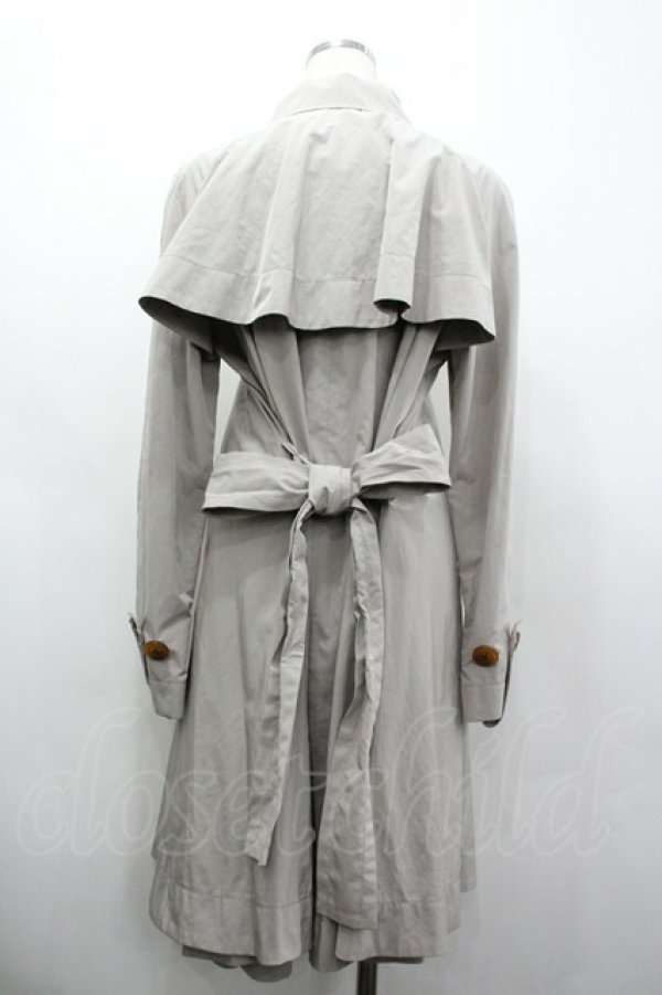 画像2: ヴィヴィアンウエストウッド 中古 / 薄手コート 2  I-26-03-29-037-co-HD-ZI (2)