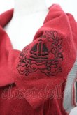 画像4: ヴィヴィアンウエストウッド 中古 / 刺繍衿ノースリーブワンピース 2 赤  I-26-03-29-038-op-HD-ZI (4)