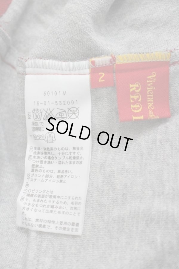 画像7: ヴィヴィアンウエストウッド 中古 / 刺繍衿ノースリーブワンピース 2 赤  I-26-03-29-038-op-HD-ZI (7)