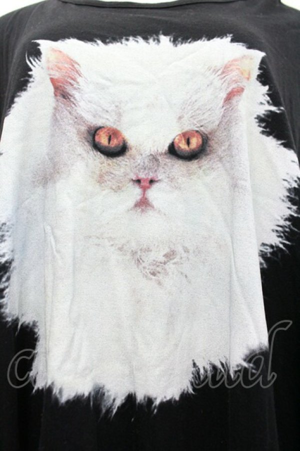 画像3: ヴィヴィアンウエストウッド 中古 / ホワイトキャットptカットソーワンピ 2 黒Ｘ白  I-26-03-29-045-op-HD-ZI (3)