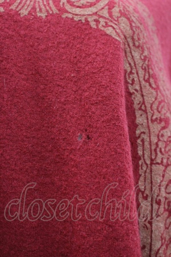 画像3: ヴィヴィアンウエストウッド 中古 / 額縁フレームニットワンピース 2 赤  I-26-03-29-046-op-HD-ZI (3)