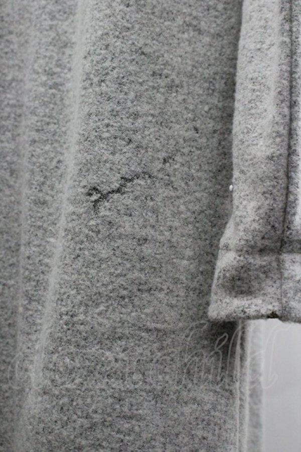 画像5: ヴィヴィアンウエストウッド 中古 / ストライプ襟単色オーブ刺繍ニットワンピース 2  I-26-03-29-048-op-HD-ZI (5)