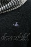 画像3: ヴィヴィアンウエストウッド 中古 / ストライプ襟単色オーブ刺繍ニットワンピース 2  I-26-03-29-049-op-HD-ZI (3)