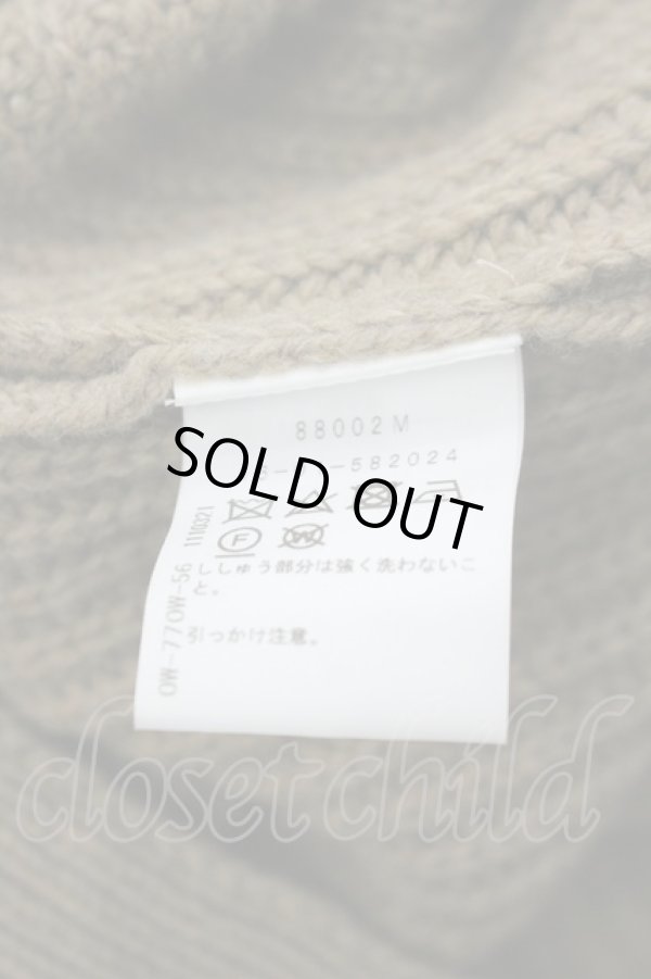 画像5: ヴィヴィアンウエストウッド 中古 / ハイネックニットオーブ刺繍ワンピース 2 ベージュ  I-26-03-29-051-op-HD-ZI (5)