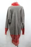 画像2: ヴィヴィアンウエストウッド 中古 / ハイネックニットオーブ刺繍ワンピース O/S  I-26-03-29-052-op-HD-ZI (2)