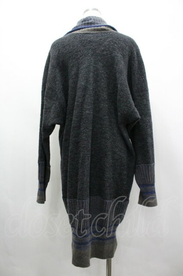 画像2: ヴィヴィアンウエストウッド 中古 / ハイネックニットオーブ刺繍ワンピース O/S  I-26-03-29-053-op-HD-ZI (2)