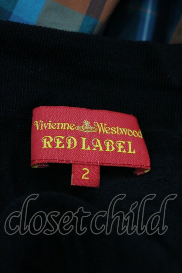 画像4: ヴィヴィアンウエストウッド 中古 / チェック切リ替エワンピース 2 黒チェック  I-26-03-29-055-op-HD-ZI (4)