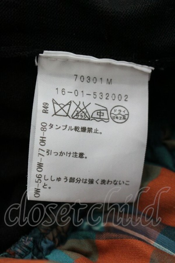 画像5: ヴィヴィアンウエストウッド 中古 / チェック切リ替エワンピース 2 黒チェック  I-26-03-29-055-op-HD-ZI (5)