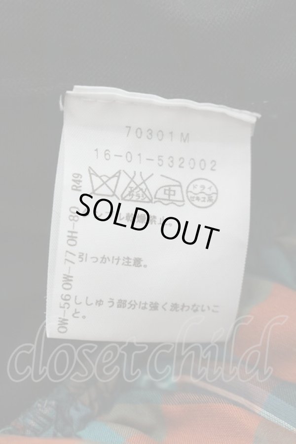 画像5: ヴィヴィアンウエストウッド 中古 / チェック切リ替エワンピース 2 黒チェック  I-26-03-29-055-op-HD-ZI (5)