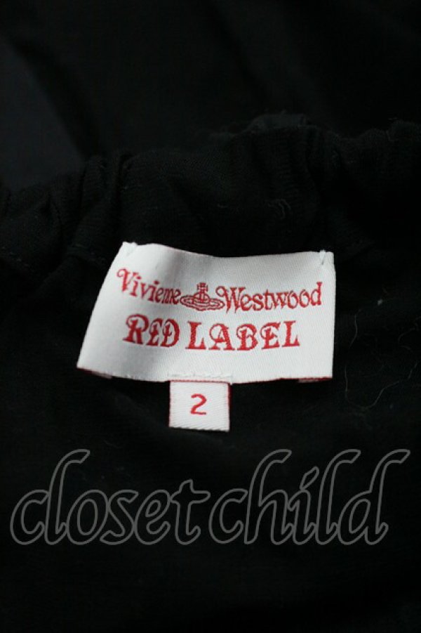 画像5: ヴィヴィアンウエストウッド 中古 / 半袖カットチュニックワンピース 2 黒  I-26-03-29-058-op-HD-ZI (5)