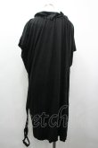 画像2: ヴィヴィアンウエストウッド 中古 / 半袖カットチュニックワンピース 2 黒  I-26-03-29-059-op-HD-ZI (2)