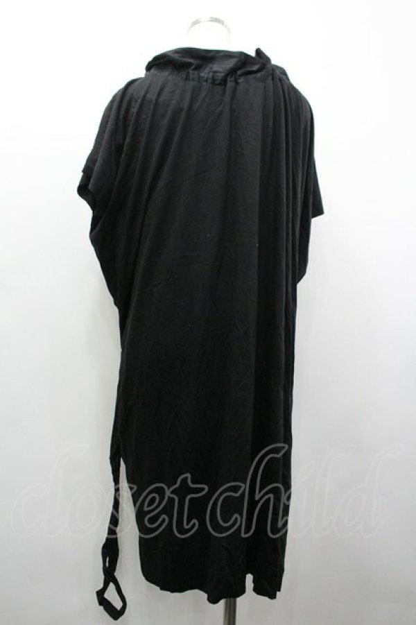 画像2: ヴィヴィアンウエストウッド 中古 / 半袖カットチュニックワンピース 2 黒  I-26-03-29-059-op-HD-ZI (2)
