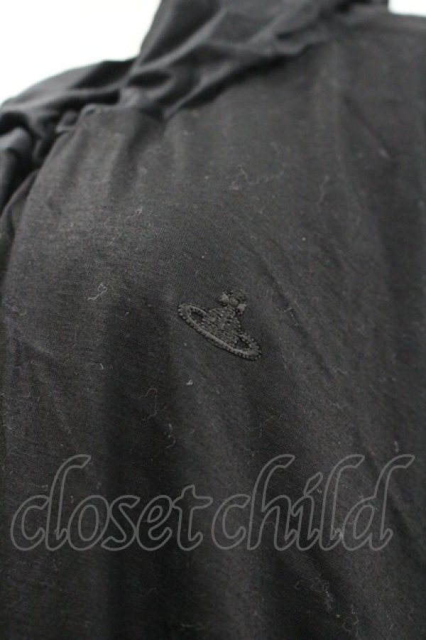 画像3: ヴィヴィアンウエストウッド 中古 / 半袖カットチュニックワンピース 2 黒  I-26-03-29-059-op-HD-ZI (3)