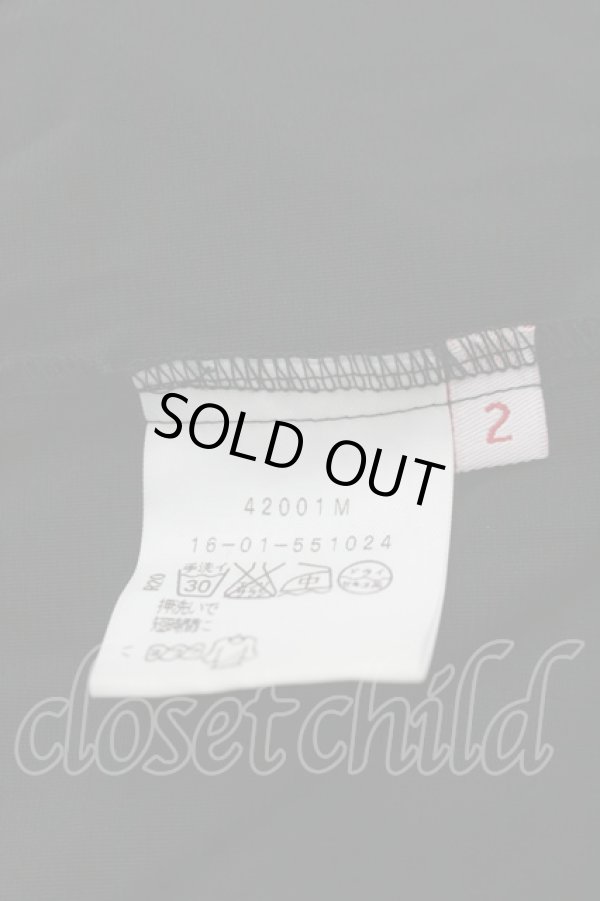 画像8: ヴィヴィアンウエストウッド 中古 / 半袖カットチュニックワンピース 2 黒  I-26-03-29-059-op-HD-ZI (8)