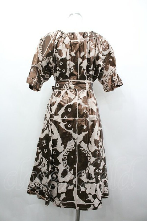 画像2: ヴィヴィアンウエストウッド 中古 / 総柄半袖ワンピース 2  I-26-03-29-068-op-HD-ZI (2)