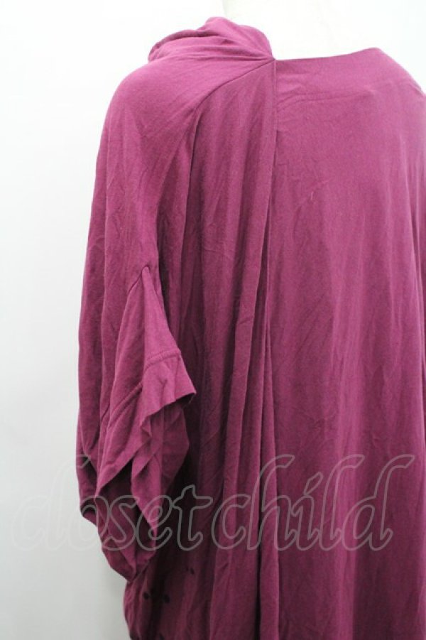 画像3: ヴィヴィアンウエストウッド 中古 / オーブドット半袖カットワンピース 2 パープル  I-26-03-29-074-op-HD-ZI (3)