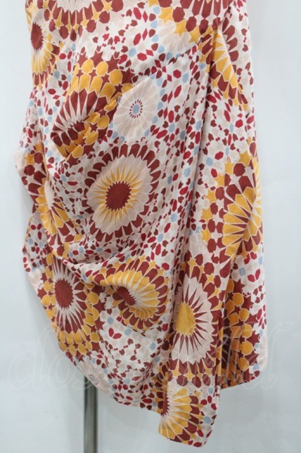 画像4: ヴィヴィアンウエストウッド 中古 / 幾何学花柄ワンピース 3 ピンクＸ柄  I-26-03-29-077-op-HD-ZI (4)