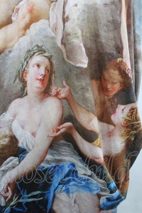 画像5: ヴィヴィアンウエストウッド 中古 / ブーシェ半袖ワンピース 2 青  I-26-03-29-079-op-HD-ZI (5)