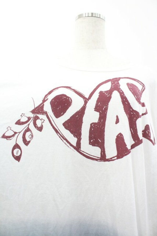 画像3: ヴィヴィアンウエストウッド 中古 / グラデーションTシャツワンピース 2 白Ｘ青  I-26-03-29-081-op-HD-ZI (3)