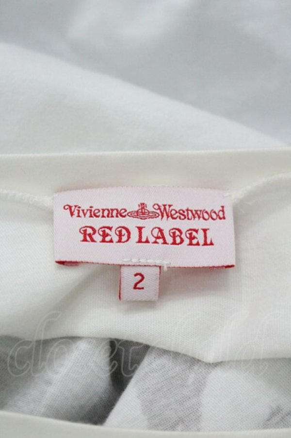 画像4: ヴィヴィアンウエストウッド 中古 / グラデーションTシャツワンピース 2 白Ｘ青  I-26-03-29-081-op-HD-ZI (4)