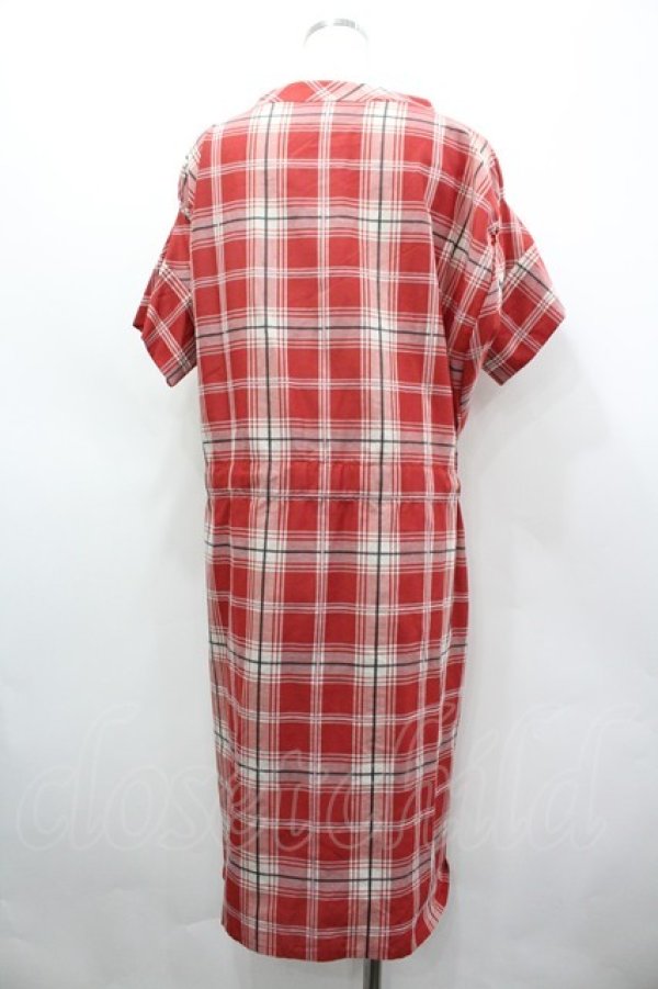 画像2: ヴィヴィアンウエストウッド 中古 / チェック半袖ワンピース 2  I-26-03-29-087-op-HD-ZI (2)