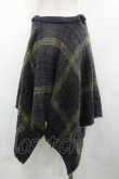 画像2: ヴィヴィアンウエストウッド 中古 / チェック変形ニットスカート 2  I-26-03-29-088-sk-HD-ZI (2)