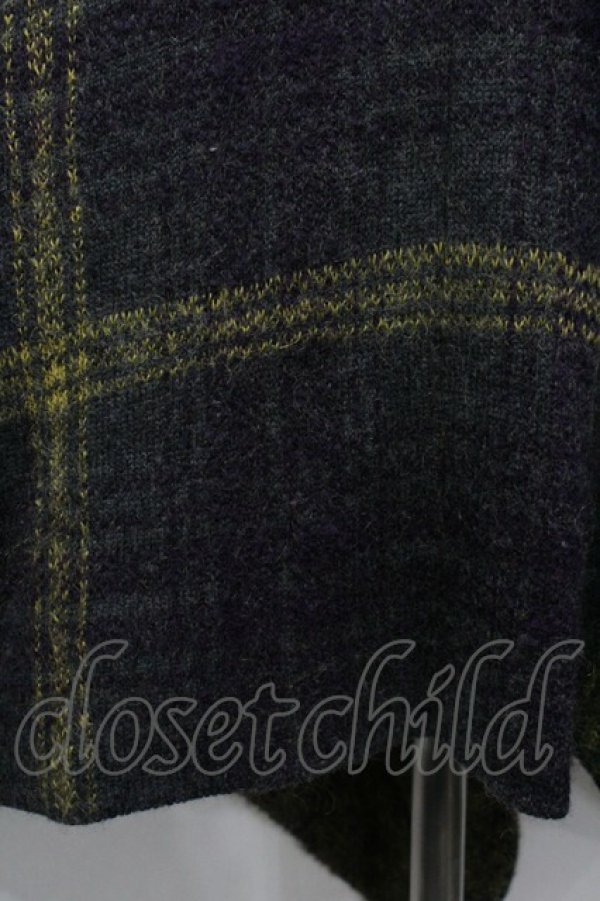 画像3: ヴィヴィアンウエストウッド 中古 / チェック変形ニットスカート 2  I-26-03-29-088-sk-HD-ZI (3)