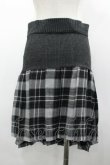 画像2: ヴィヴィアンウエストウッド 中古 / ニットチェック切リ替エスカート 2  I-26-03-29-091-sk-HD-ZI (2)