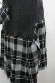 画像3: ヴィヴィアンウエストウッド 中古 / ニットチェック切リ替エスカート 2  I-26-03-29-091-sk-HD-ZI (3)