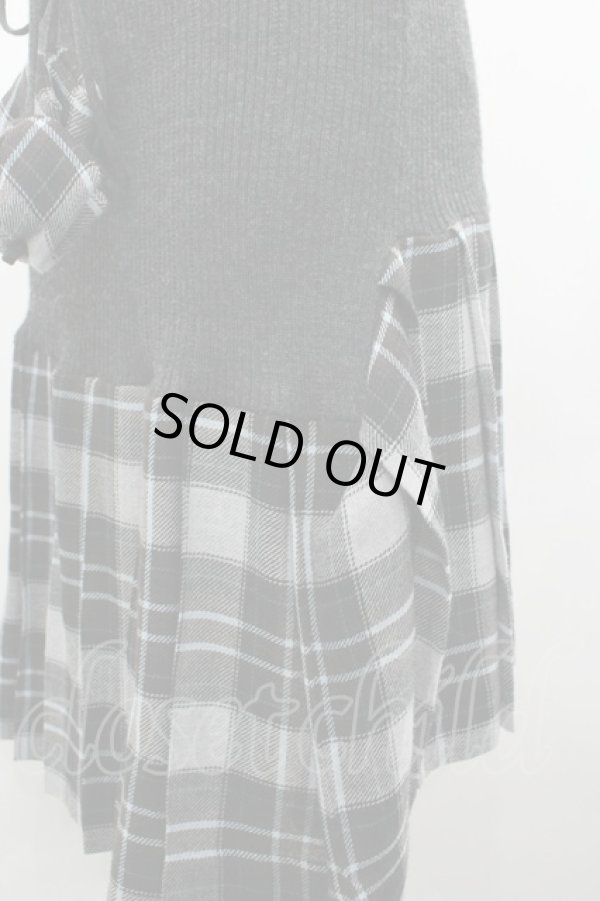 画像3: ヴィヴィアンウエストウッド 中古 / ニットチェック切リ替エスカート 2  I-26-03-29-091-sk-HD-ZI (3)