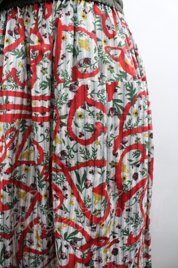 画像3: ヴィヴィアンウエストウッド 中古 / ハート花ガラスカート 2  I-26-03-29-093-sk-HD-ZI (3)