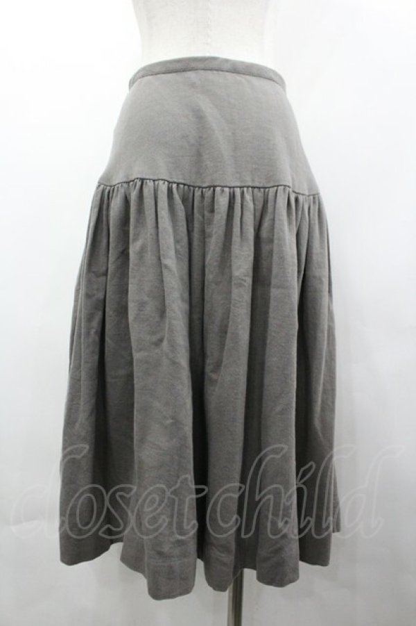 画像2: ヴィヴィアンウエストウッド 中古 / 切リ替エスカート 2 グレー  I-26-03-29-095-sk-HD-ZI (2)