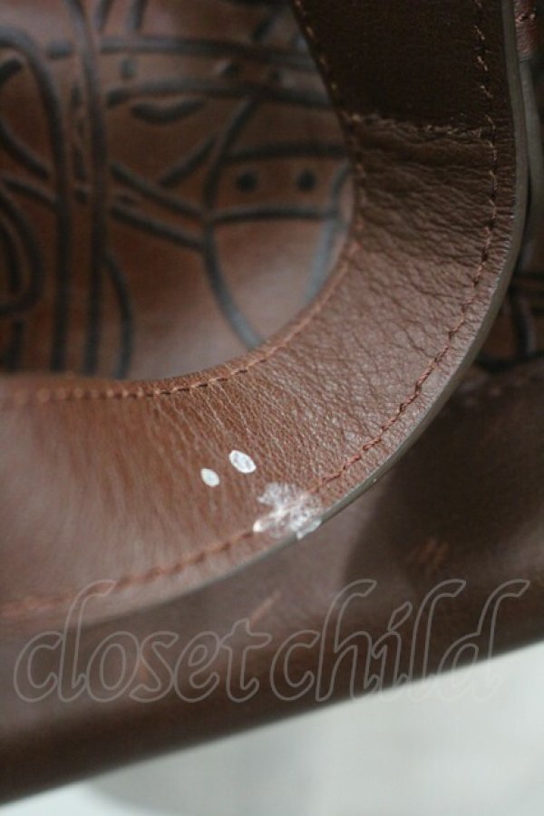 画像6: ヴィヴィアンウエストウッド 中古 / オーブ総柄ヤスミンバッグ  ブラウン  I-26-03-29-012-ba-HD-ZI (6)