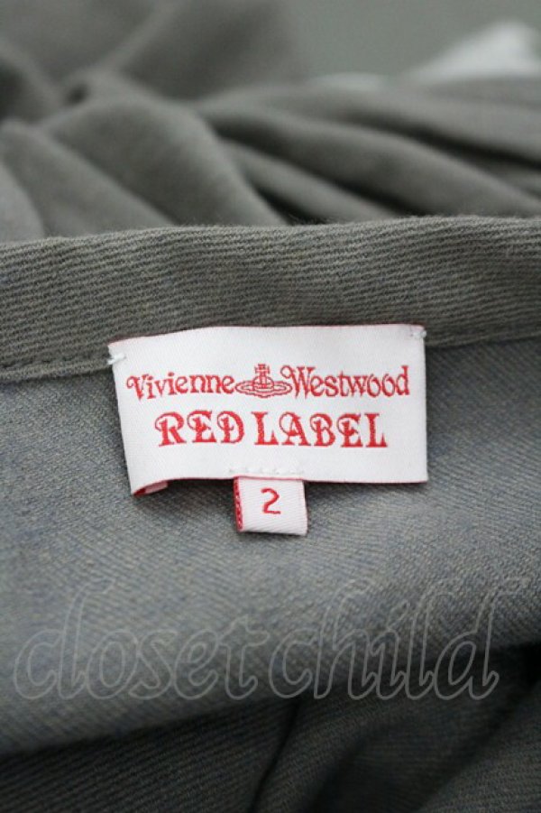 画像4: ヴィヴィアンウエストウッド 中古 / 切リ替エスカート 2 グレー  I-26-03-29-095-sk-HD-ZI (4)
