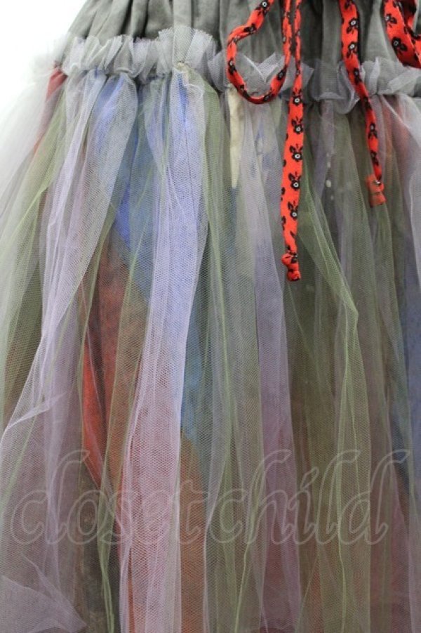 画像3: ヴィヴィアンウエストウッド 中古 / ユニオンジャックスカート O/S グレー  I-26-03-29-097-sk-HD-ZI (3)