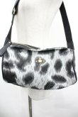 画像2: ヴィヴィアンウエストウッド 中古 / レオパードショルダーバッグ  黒  I-26-03-29-013-ba-HD-ZI (2)