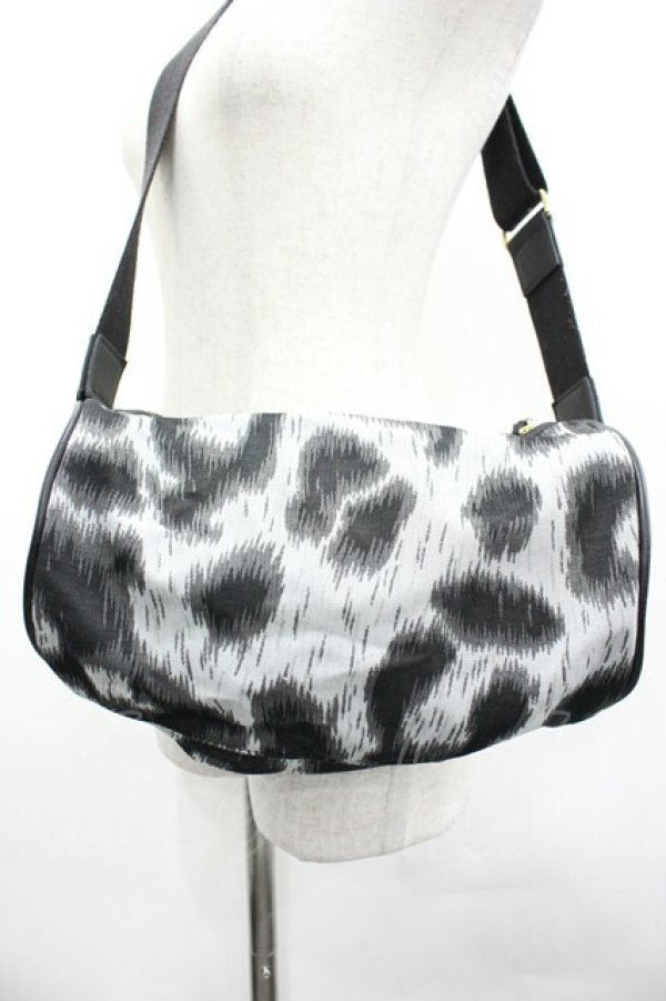 画像3: ヴィヴィアンウエストウッド 中古 / レオパードショルダーバッグ  黒  I-26-03-29-013-ba-HD-ZI (3)