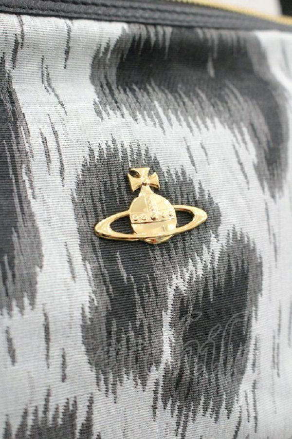 画像6: ヴィヴィアンウエストウッド 中古 / レオパードショルダーバッグ  黒  I-26-03-29-013-ba-HD-ZI (6)