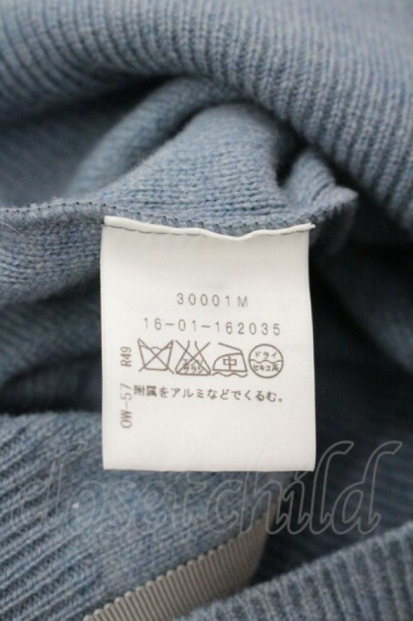 画像6: ヴィヴィアンウエストウッド 中古 / フリルニットカーディガン 3 青  I-26-03-29-014-jc-HD-ZI (6)