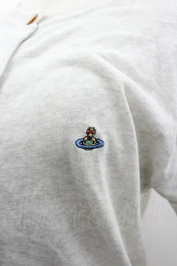 画像3: ヴィヴィアンウエストウッド 中古 / カラーオーブ刺繍ニットカーディガン M  I-26-03-29-016-to-HD-ZI (3)