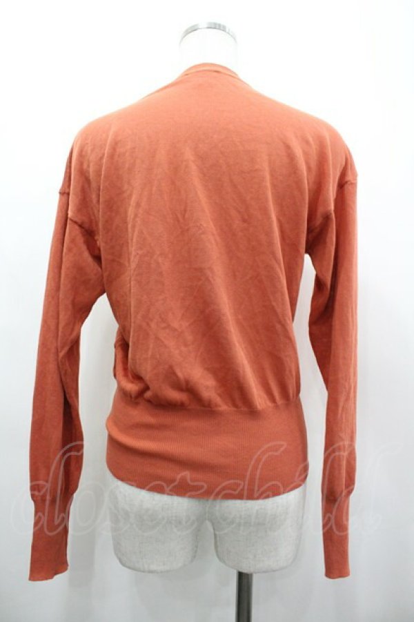 画像2: ヴィヴィアンウエストウッド 中古 / カラーオーブ刺繍ニットカーディガン M  I-26-03-29-018-to-HD-ZI (2)